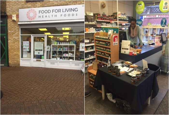 Gustare hosts a tasting event at a Food for Living in Dartford, Kent