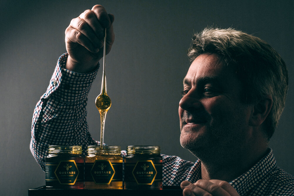 Gustare Honey feature in Devon Life Magazine